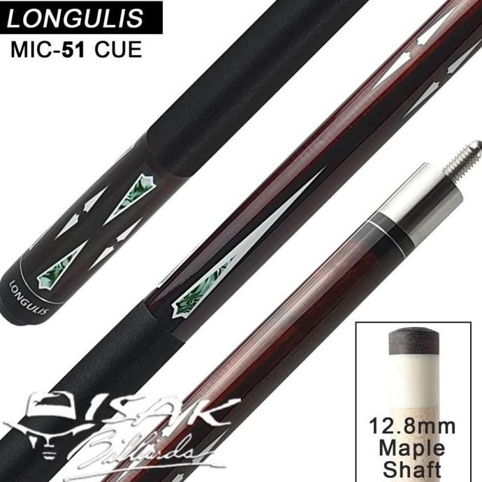 MIC-51 Pool Cue Stick - Stik Billiard Maple Import ISAK Biliar FORSALE