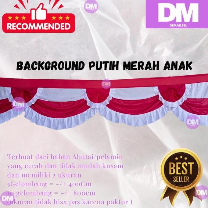 Bendera Merah Putih Panggung Panjang Bendera Indonesia Bendera Buat Di Gapura Bendera Buat Di Istana