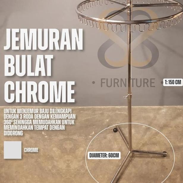 Jemuran Jemuran Baju Bulat Jemuran Baju Bulat Stainless