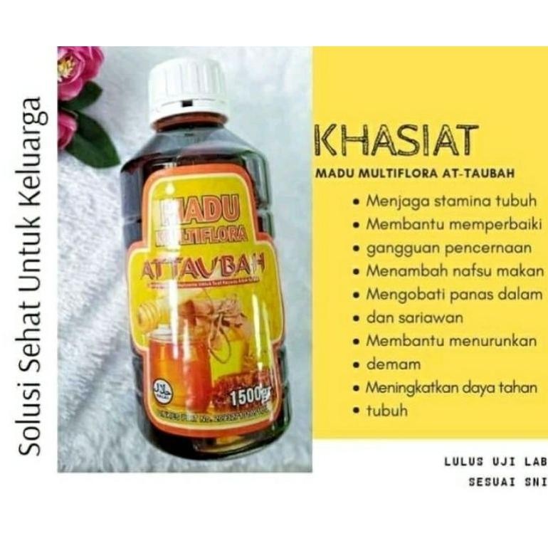 

(Terbaru) Madu Multi flora At Taubah attaubah (Terlaris)