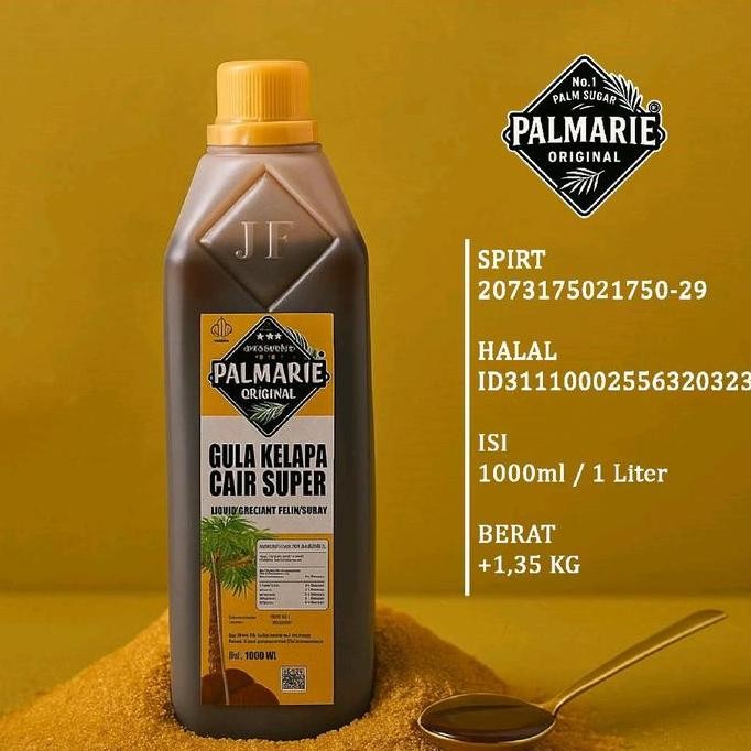 

Baru Gula Kelapa Aren Cair Murni 1 Liter Coconut Palm Sugar Dinkes