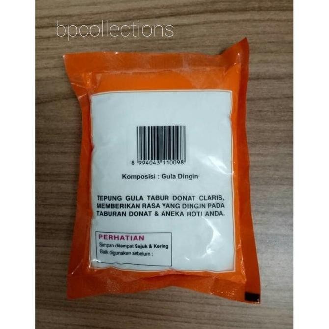 

Baru Gula Donat Claris 1kg - Gula Halus Tabur Putih untuk Donat dan Kue