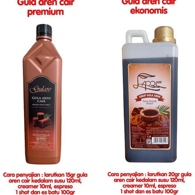 

Baru GULARE Gula Aren Cair Premium 1.3kg - Pemanis Alami Asli