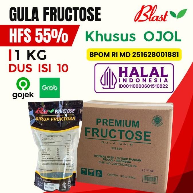 

Baru Fructose Premium 1 Karton - Gula Cair Singkong Khusus Ojol / Grab / Gojek