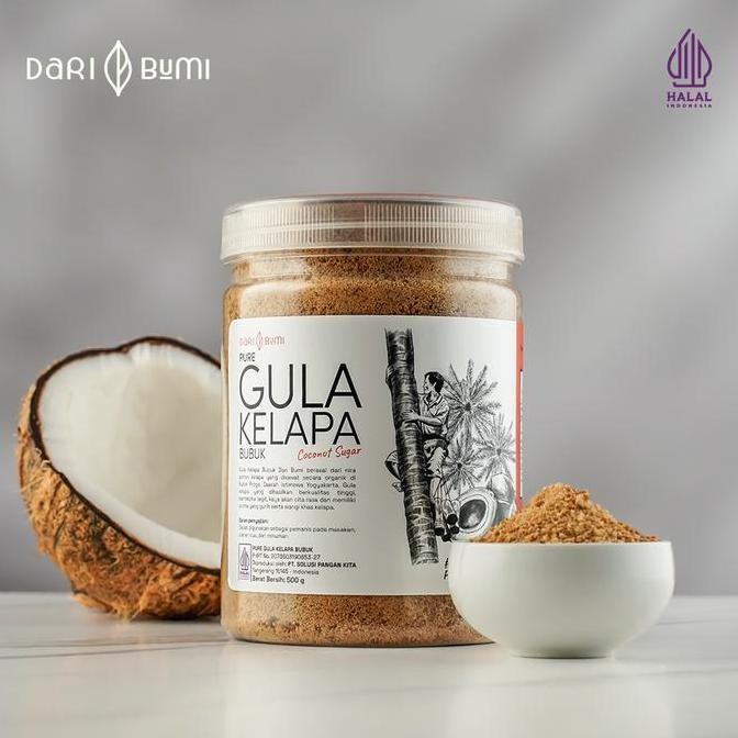 

Baru Gula Kelapa Bubuk Organik 500gr Dari Bumi Gula Merah Premium Alami