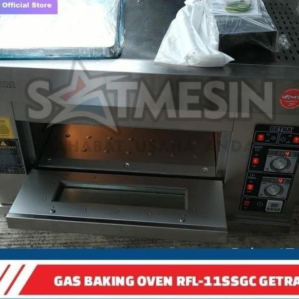 Getra Oven Rfl-11Ssgc Oven Listrik Gas, Gas Baking Oven Rfl-11Ss Oven Bakery