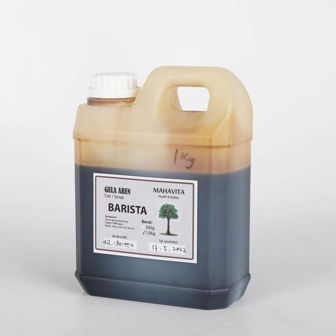 

Baru Gula Aren Cair Mahavita 500g - Palm Sugar Barista Untuk Kopi Susu