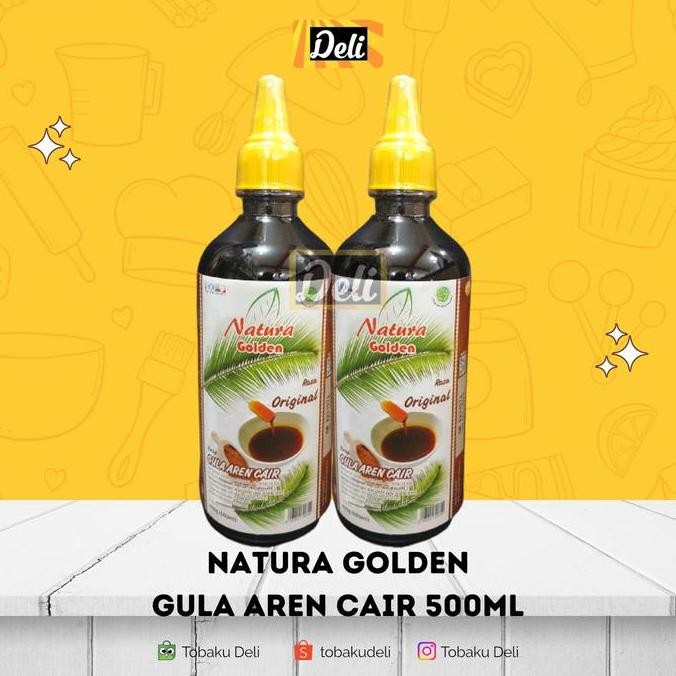 

Baru Natura Golden Gula Aren Cair 500ml - Sirup Palm Sugar Alami