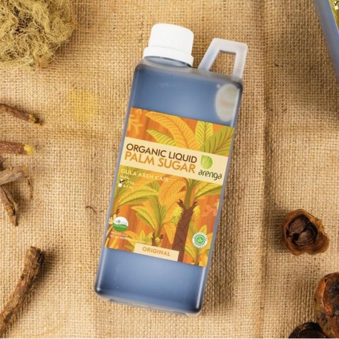 

Baru Gula Aren Cair Organik Palm Organik 1 Liter Kemasan Rapi