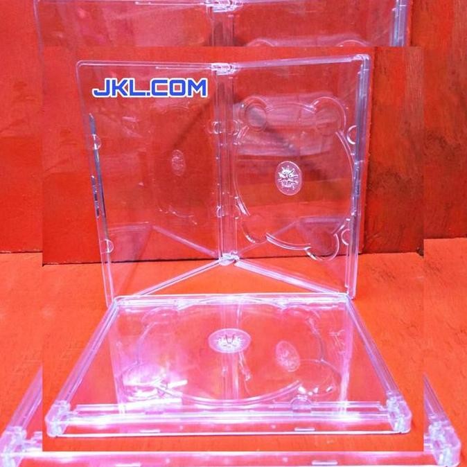 Sale Casing Tempat Dvd Mika Tebal - Kotak Dvd/Cd Transparan Anti Pecah