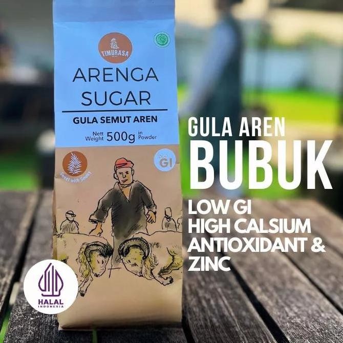 

Baru Gula Semut Organik Timurasa 500gr - Gula Aren Halus Alami