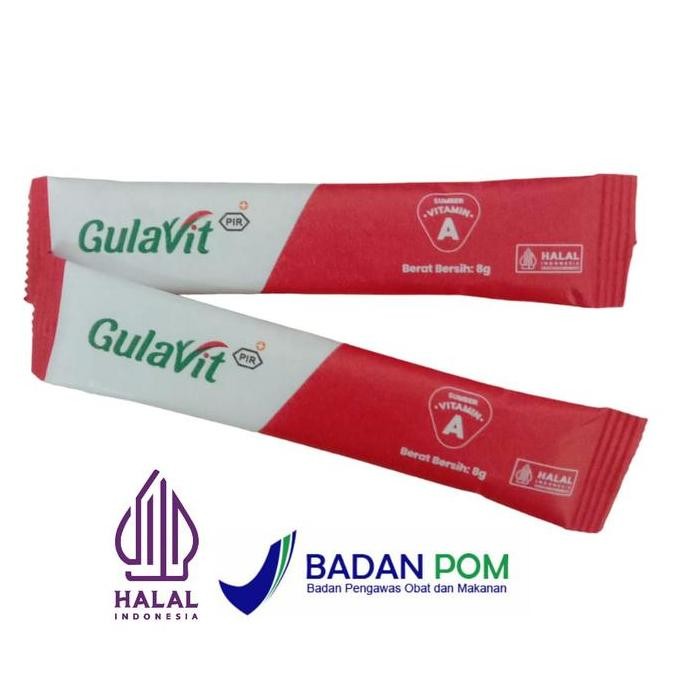 

Baru Gulavit Gula Pasir Stick Sachet 125pcs @8gr | Gula Tebu Praktis