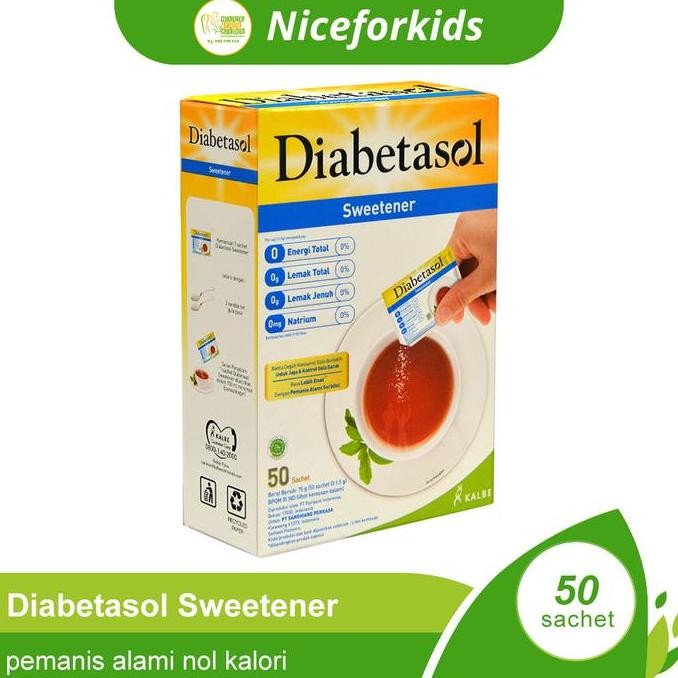 

Baru Diabetasol Gula Rendah Kalori | Pemanis Sehat Pengganti Gula