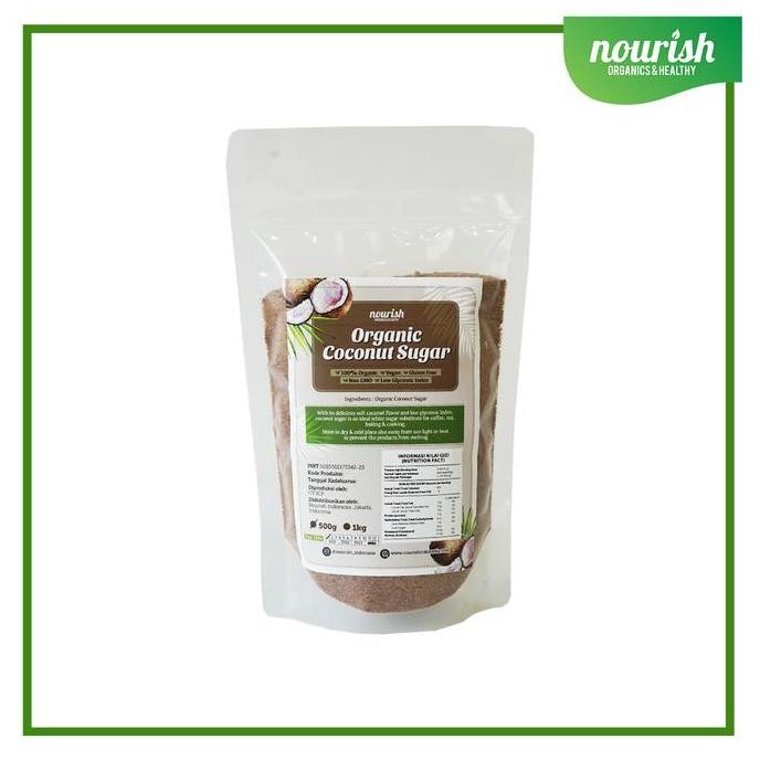 

Baru Nourish Organic Coconut Sugar 500gr | Gula Kelapa Organik