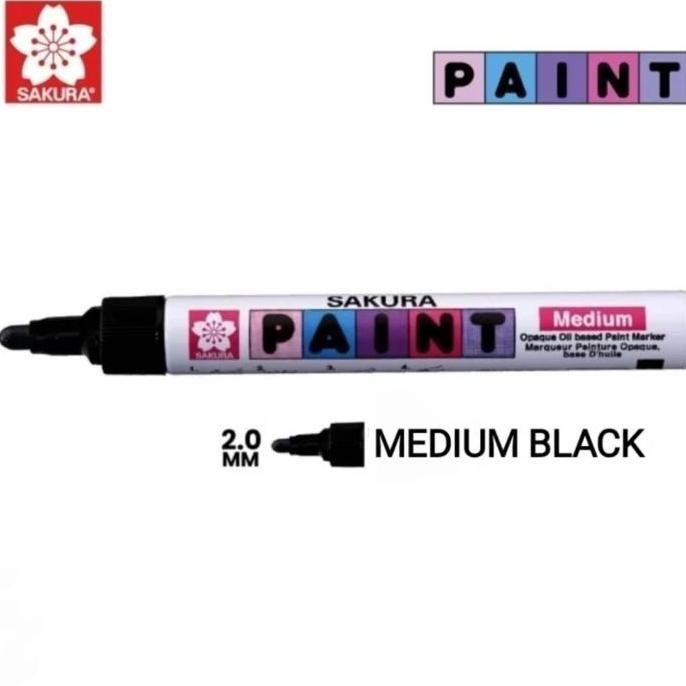 

Sakura Permanent Paint Marker Black 2.0 Mm