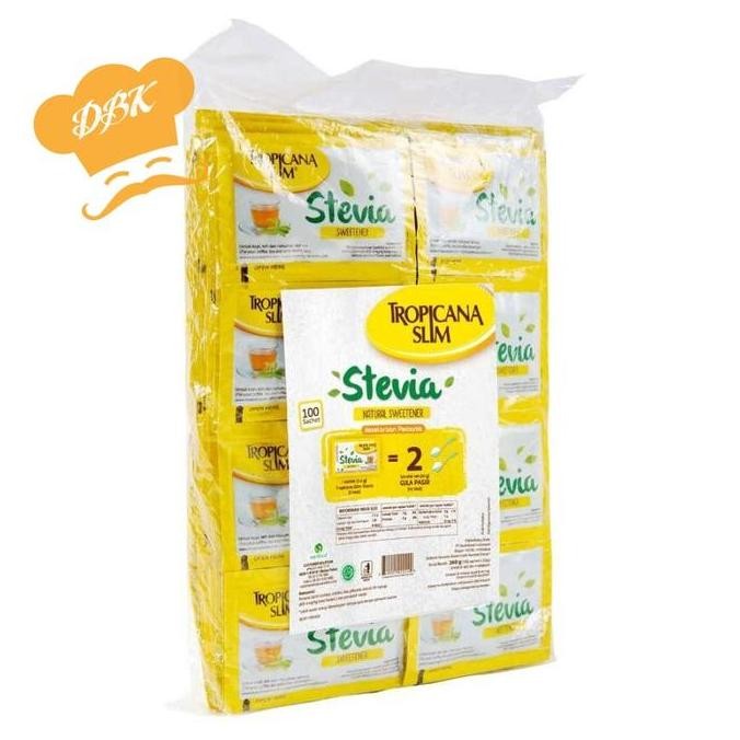 

Baru Tropicana Slim Stevia 100 Sachet - Pemanis Rendah Kalori Untuk Diet & Diabetes