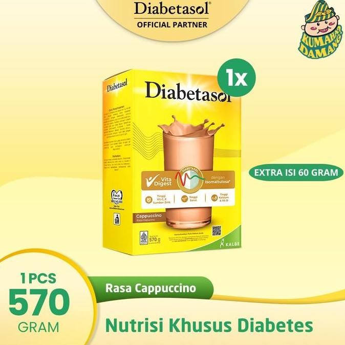 

Promo Diabetasol Cappucino 600 Gram