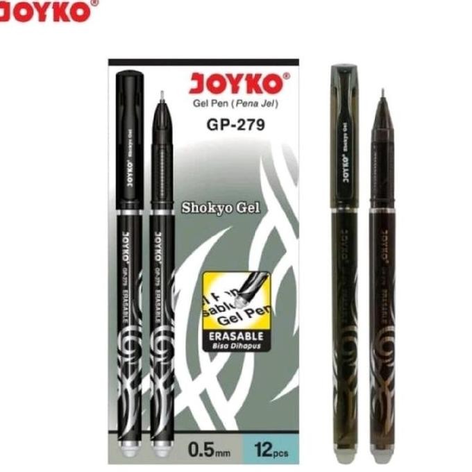 

Erasable Gel Pen Joyko Bisa Dihapus Gp-279 Shokyo 0,5Mm (12 Pcs)