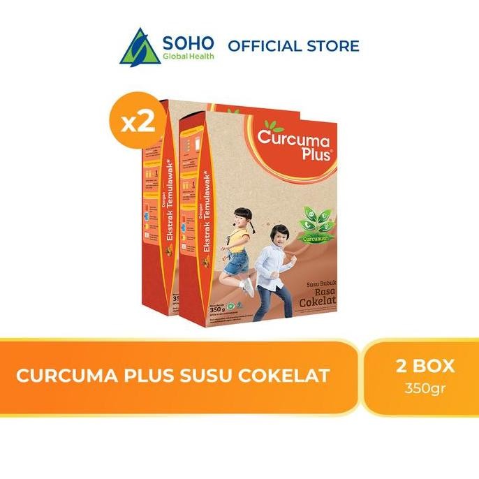 

Grosir Curcuma Plus Susu Bubuk Ekstrak Temulawak Coklat 350Gr - Paket Isi 2