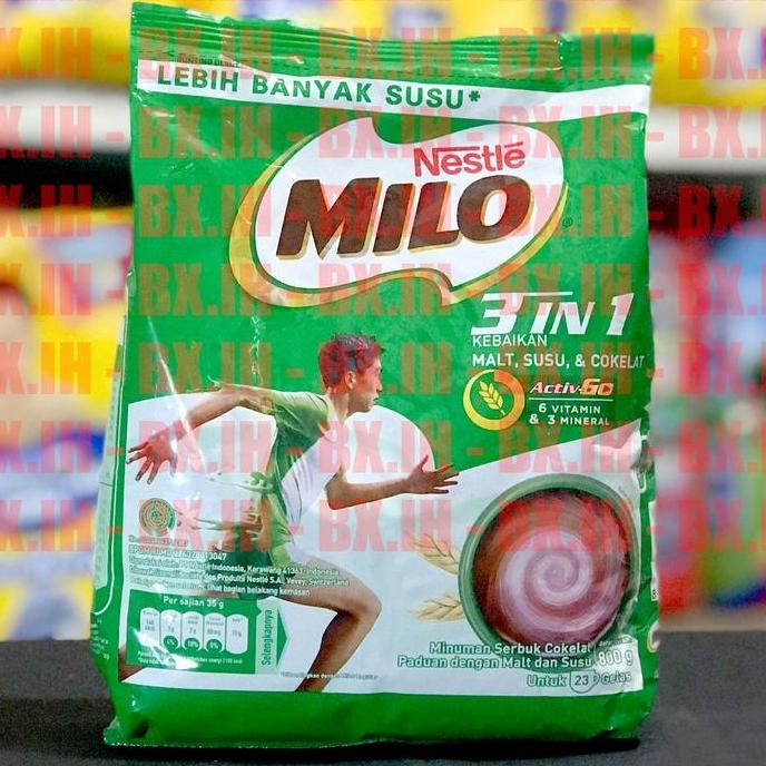

Grosir Milo 3In1 Activ-Go 800G - Expired Date 100% Aman