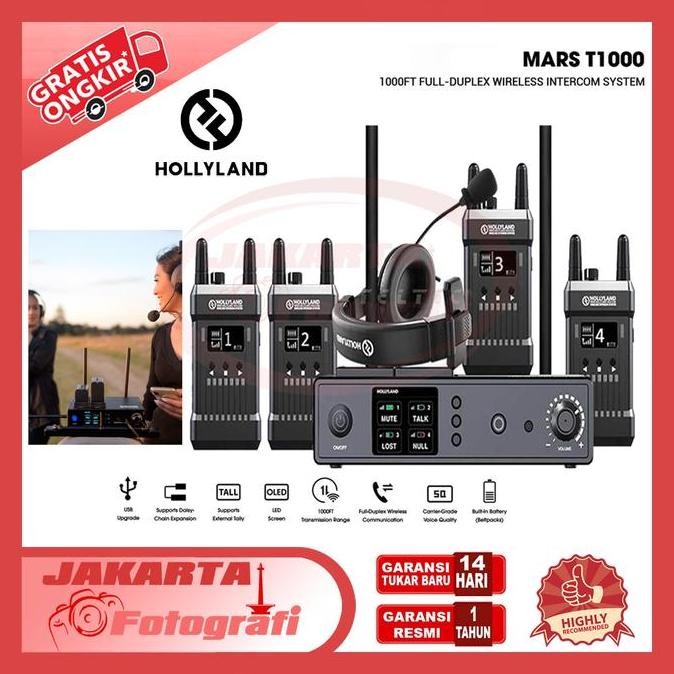 Sale Wireless Intercom Mars T1000 Hardcase Full-Duplex Intercom System