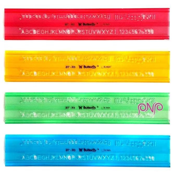 

Butterfly Bt-R5/ Mal Huruf 5Mm