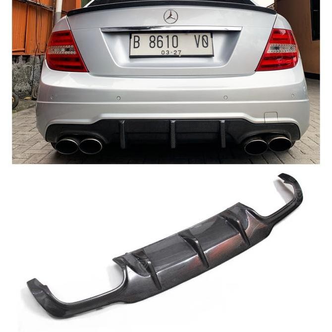 Promo Carbon Diffuser For Mercedes Benz W204 FL COD
