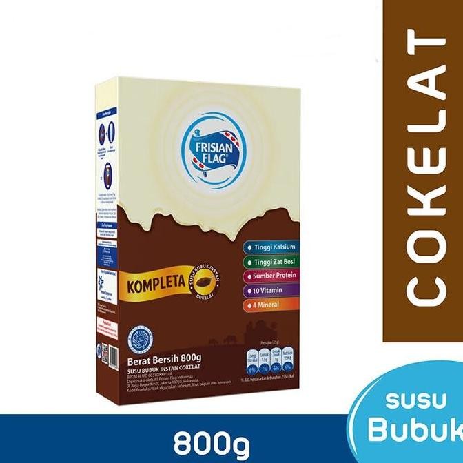 

Grosir Frisian Flag Kompleta Susu Bubuk Chocolate 18X800G