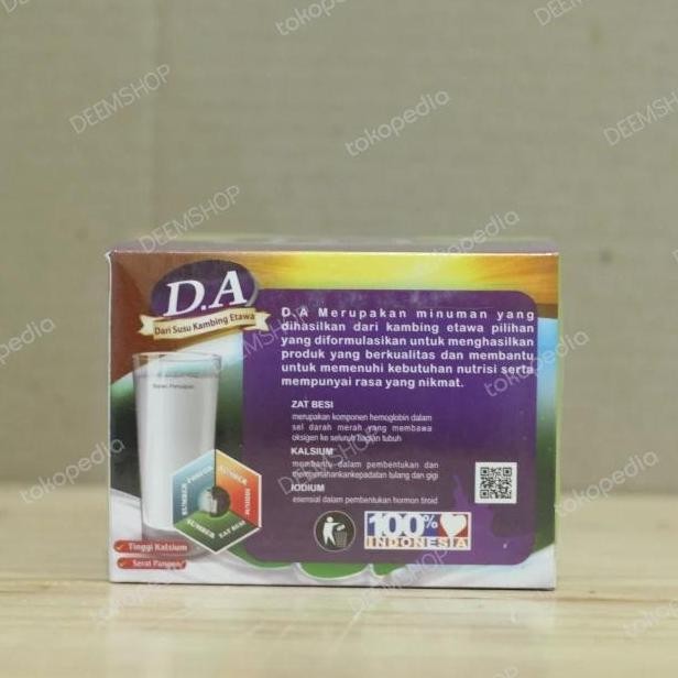 

Grosir Da Susu Kambing Etawa Da Plus Kolostrum Susu Kambing Etawa 10 Sachet