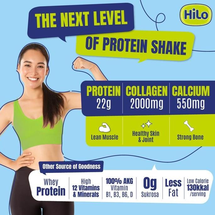 

Murah Hilo Active 22G Protein Berry Fitshake 8 Sch Susu Tinggi Whey Protein Kolagen Kalsium