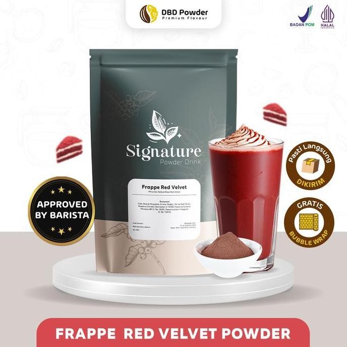 

Promo Powder Dbd Red Velvet Premium 1Kg / Bubuk Minuman Premium Red Velvet 1Kg