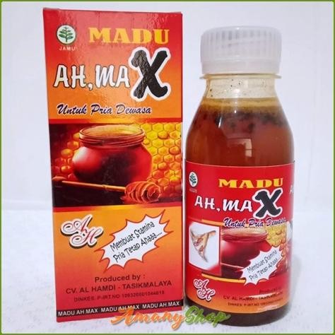 Madu Stamina Pria Dewasa AhMax Ah Max Madu Herbal Kuat Tahan Lama