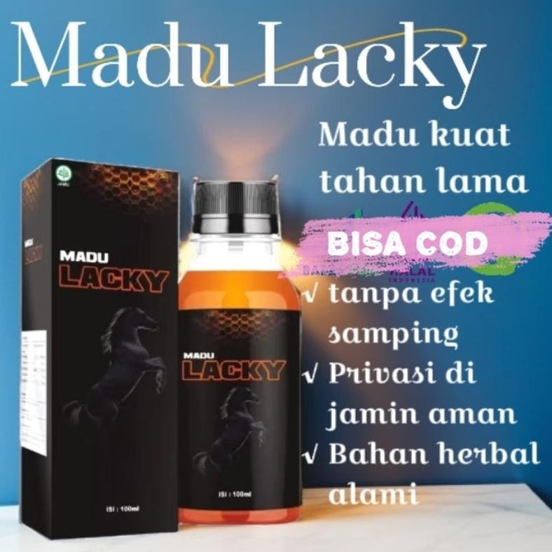 MADU LACKY HERBAL TRADISIONAL MADU PENAMBAH STAMINA PRIA & Tahan lama jamu kuat