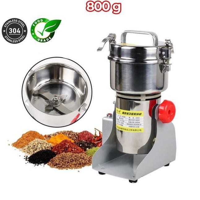 

Mesin Penggiling Bumbu Rempah 800Gr Penepung Gilingan Tepung Spice Miller