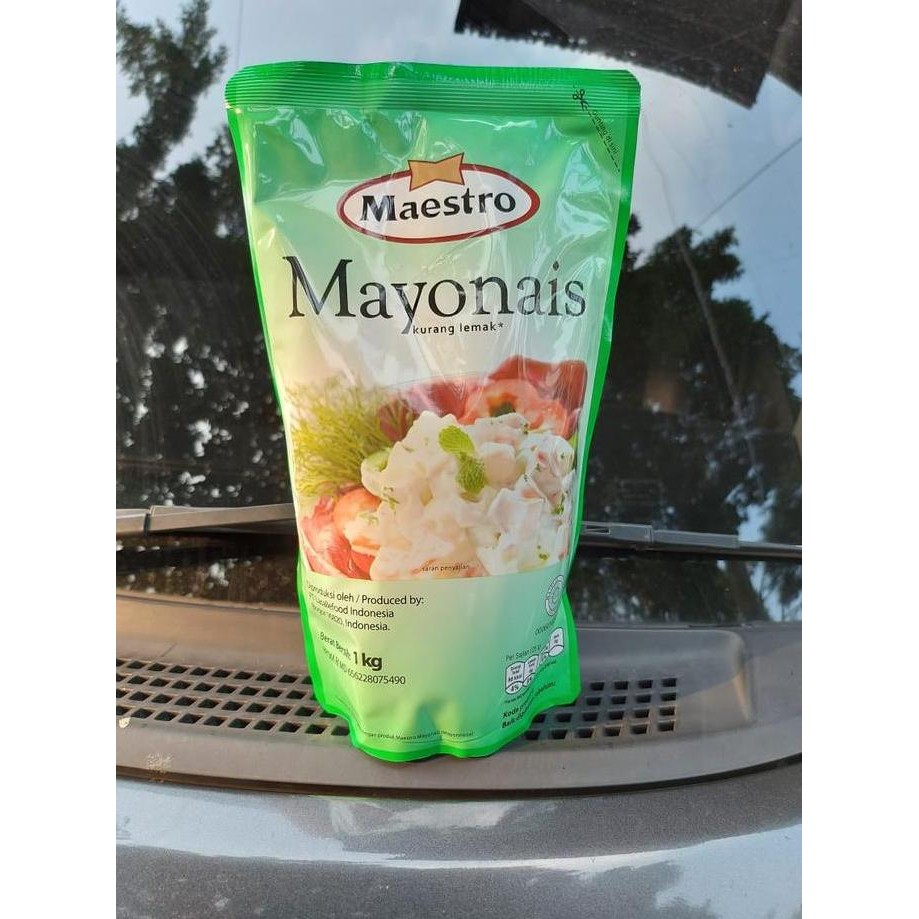 

Tersedia Maestro Mayonaise Original 1 Kg Saus Mayo Sekilo Halal