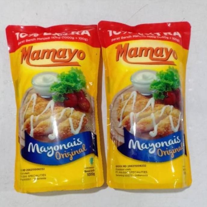 

Tersedia Mamayo Mayonnaise 1kg - Saus Mayo Asli dan Lezat