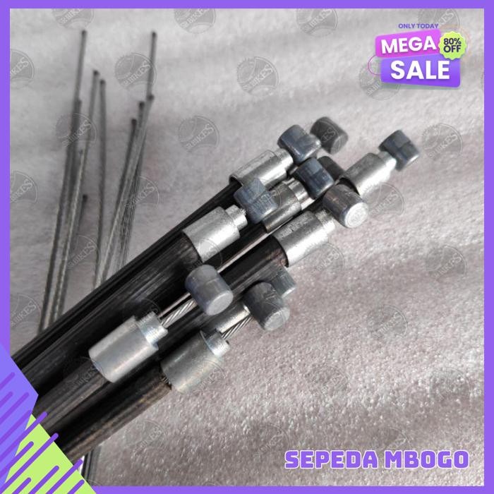 KABEL TALI OLER REM DEPAN SEPEDA ANAK & CTB JEPANG. 65 CM. JUAL RUGI (PER 10 PCS) GRATIS ONGKIR