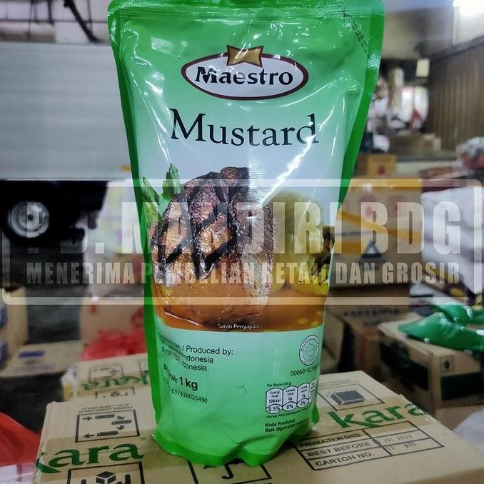 

Tersedia MAESTRO MUSTARD 1 KG POUCH
