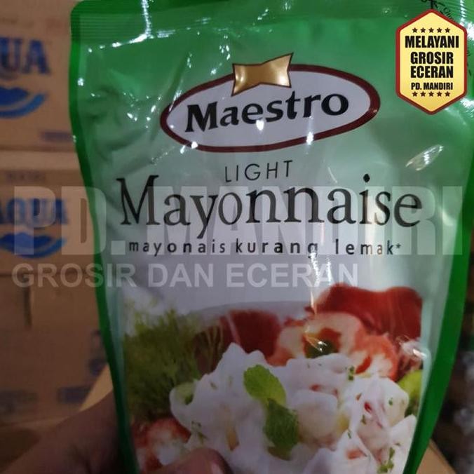 

Tersedia MAESTRO MAYONNAISE LIGHT 1 KG POUCH