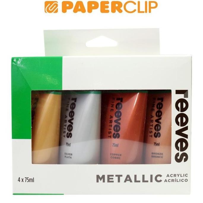 

CAT ACRYLIC REEVES METALLIC 4X75ML 0009110