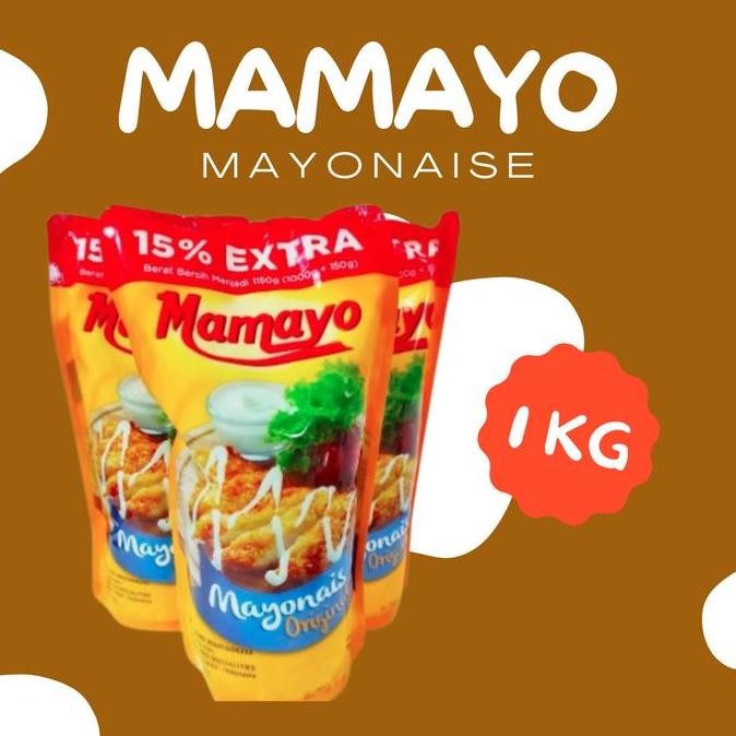 

Tersedia Mayones Mamayo Kemasan 1Kg - Mayonaise Mayones Mamayo 1000 gram