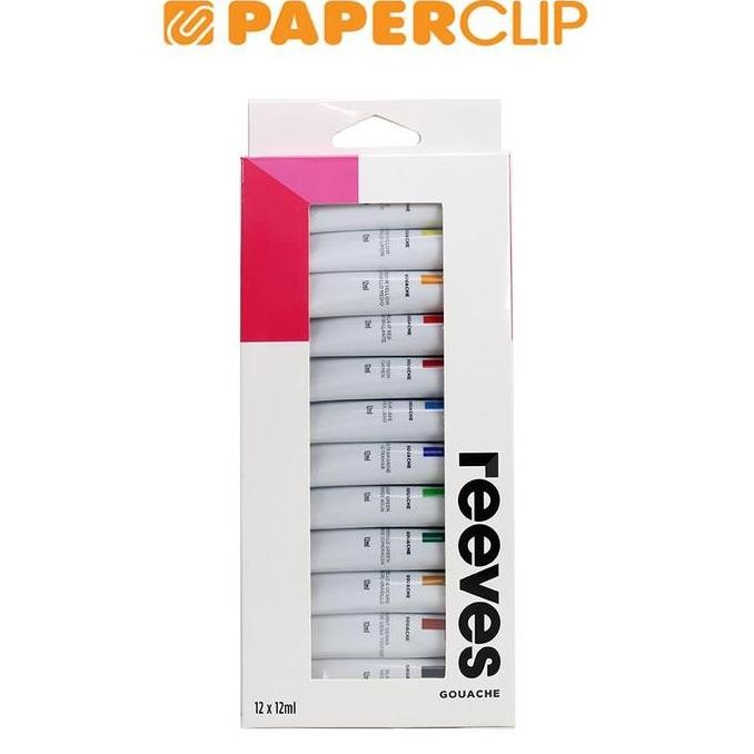 

TERBARU - WATERCOLOR REEVES GOUCHE 12CX12ML 0007760RVS