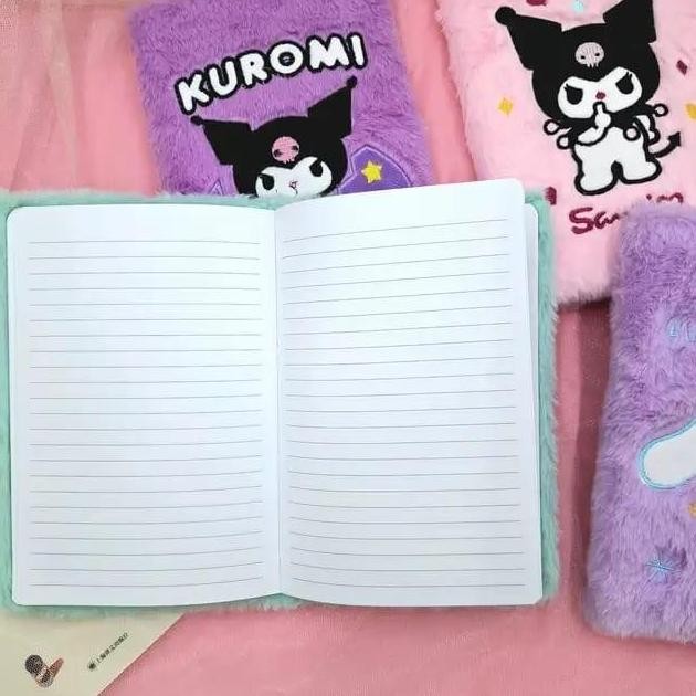 

Tersedia Notebook Bulu Sanrio Kuromi A5 Buku Diary Jurnal Bulu Lucu - NBU-075