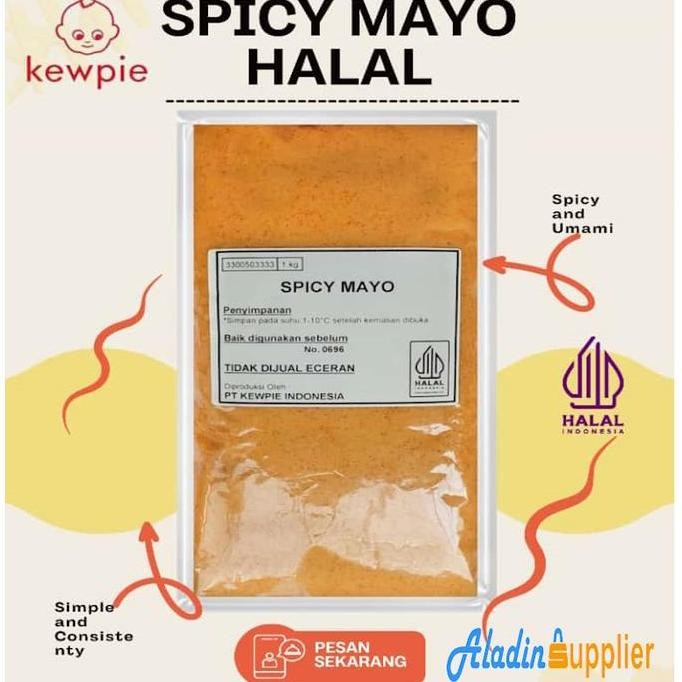 

Tersedia Kewpie Spicy Mayonnaise 1kg Saus Mayo Pedas Jepang Halal