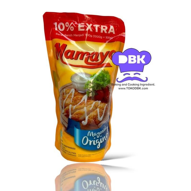

Tersedia Mamayo Mayonaise Original 1kg Saus Mayo Serbaguna