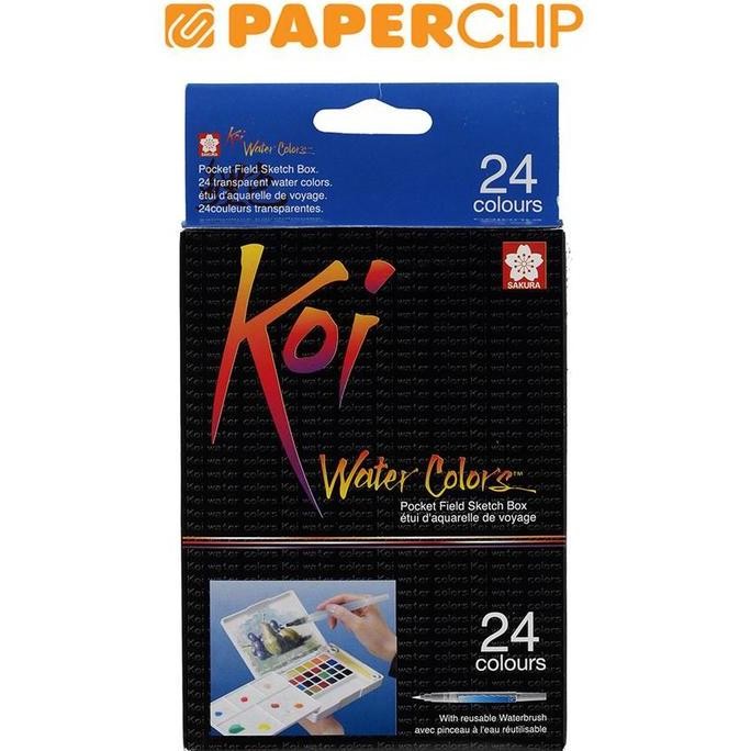 

NEW WATERCOLOR SAKURA KOI 24C XNCW24N