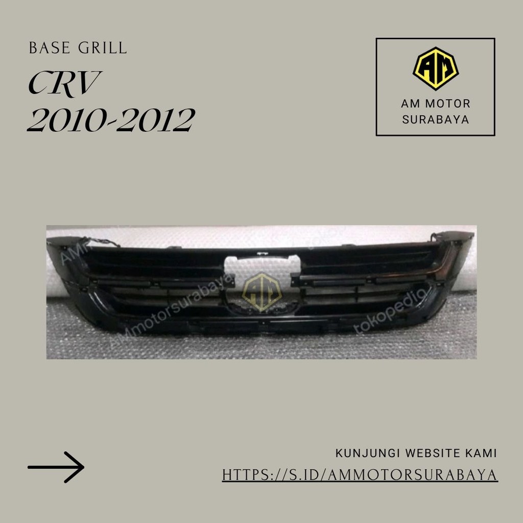 Base Grill CRV 2010-2012