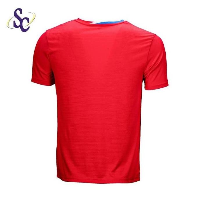 BEBAS ONGKIR - Special Price Kaos / Jersey Badminton Lining All England ATSU805 Red