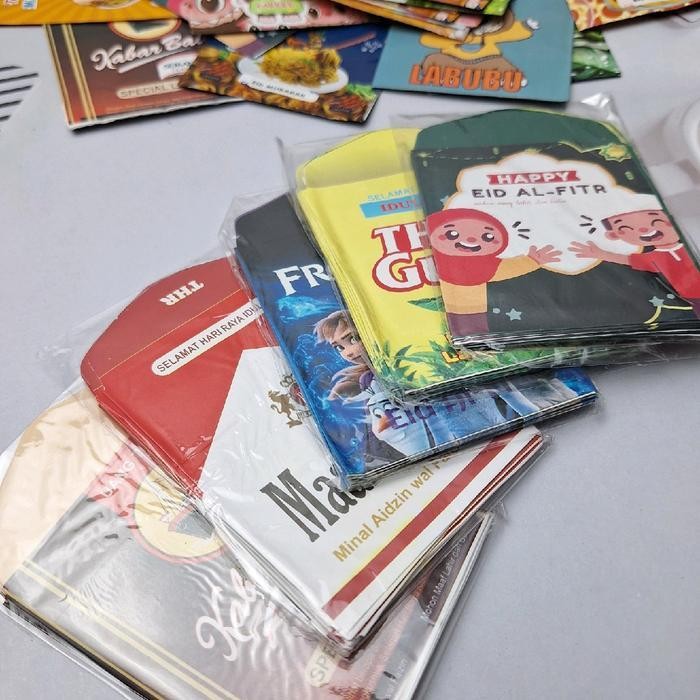 

LFM 50 Pcs AMPLOP LEBARAN THR/Angpao/Amplop THR/amplop hari raya/Amplop Lebaran Jumbo Medium Kertas Merah