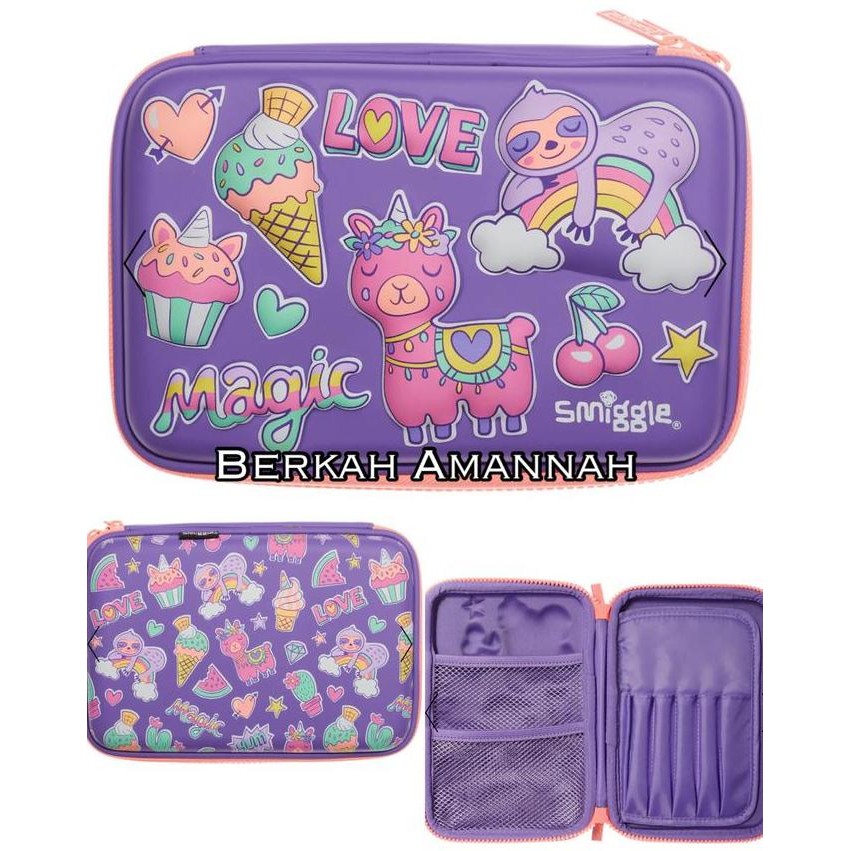 

smiggle lively hardtop pencil case/pensil case smiggle original LJ